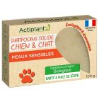 Actiplant Shampooing Solide peaux sensibles chien chat 100 g