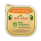 Almo Nature Chien Bio Organic Maintenance poulet et pommes de terre 9 x 300 grs