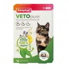 Beaphar VETOpure collier répulsif antiparasitaire pour chat et chaton beige- La Compagnie des Animaux