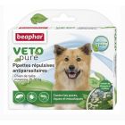 Beaphar VETOpure 3 Pipettes répulsives antiparasitaires chien moyen 15-30 kg