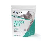 Dogteur Premium Low Grain chats d’intérieur volaille 450 g