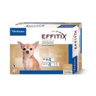 Effitix Spot On très petit chien 1.5 - 4 kg 4 pipettes