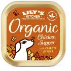 Lily's Kitchen Organic Recette Bio au Poulet pour Chien 11 x 150 g- La Compagnie des Animaux