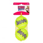 KONG Air Squeaker Tennis Ball Large (par 2)