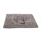 Tapis absorbant Dirty Dog Doormat gris pour chien M - Dogteur