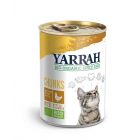 Yarrah Bio Bouchées de poulet aux orties et à la tomate pour chat 12 x 405 grs