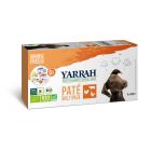 Yarrah Multipack Bio sans céréales pour chien 6 x 150 g