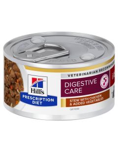 Hill's Prescription Diet Feline I/D mijotés au poulet et légumes 24 x 82 grs- La Compagnie des Animaux