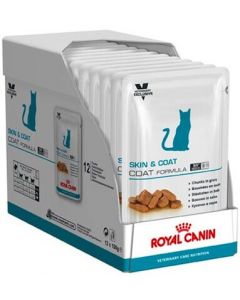 Royal Canin Veterinary Cat Skin & Coat Sachet 12 x 85 g