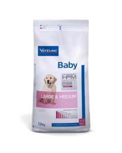 Virbac Veterinary HPM Baby Large & Medium Dog 12 kg