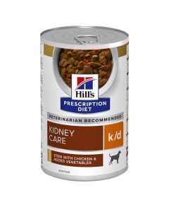 Hill's Prescription Diet Canine K/D au poulet 12 x 370 grs