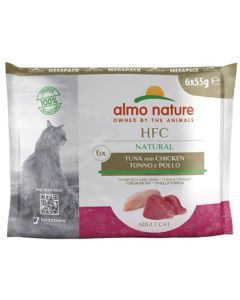 Almo Nature Chat Classic MegaPack Poulet Thon 6 x 55 g