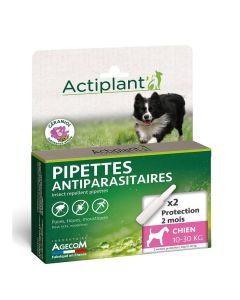 Actiplant Pipettes antiparasitaires chien 10-30 kg x2
