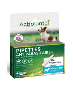 Actiplant Pipettes antiparasitaires chien 2-10 kg x2