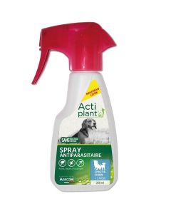 Actiplant Spray antiparasitaire pour chien et chiot 250 ml