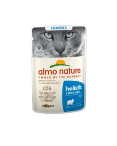 Almo nature Chat Sterilised Morue 30 x 70 grs