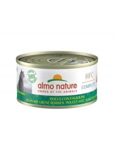 Almo Nature Chat HFC Complete Poulet Haricots Verts 24 x 70 g