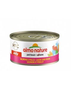 Almo Nature Chat Jelly HFC Saumon et Poulet 24 x 70 grs
