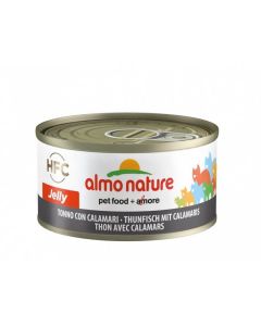 Almo Nature Chat Jelly HFC Thon avec calamars 24 x 70 grs