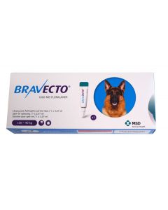 Bravecto Spot-On Chien moyen 20-40 kg 1 pipette- Dogteur