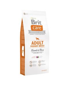 Brit Care Chien Adulte moyenne race Agneau et riz 3 kg