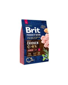 Brit Premium by Nature Junior L Chiot grande race 3 kg