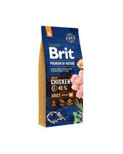 Brit Premium by Nature M pour Chien Adulte 15 kg