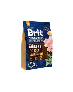 Brit Premium by Nature M pour Chien Adulte 3 kg