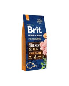 Brit Premium by Nature Chien Senior S+M 15 kg
