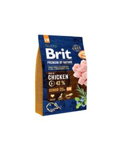Brit Premium by Nature Chien Senior S+M 3 kg