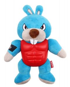 Bubimex I'm Hero Armor Rabbit jouet en TPR pour chien