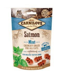 Carnilove Crunchy Snack Saumon & Menthe chat 50 g