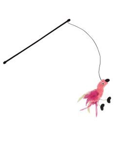KONG Cat Feather Teaser jouet canne à pêche pour chat
