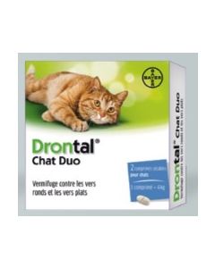 Drontal P XL vermifuge chien gout viande 2 Cps