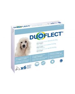 Duoflect Chiens 10-20 kg 6 pipettes - 12 mois 
