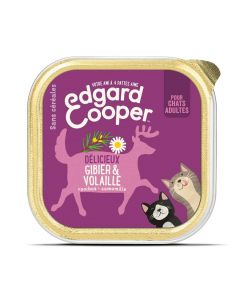 Edgard & Cooper Délicieux Gibier & Volaille Chat adult 19x85 g