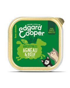 Edgard & Cooper Irresistibles Agneau & Boeuf Chat adult 19x85 g