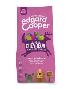 Edgard & Cooper Croquettes Chevreuil frais & Canard sans céréale Chien adulte 12 kg- La Compagnie des Animaux