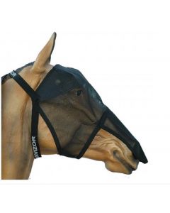 Equivizor Masque anti-mouche avec oreilles pour cheval 74/76 cm