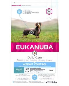 Eukanuba Daily Care Adult Overweight Petite et Moyenne Race Poulet 2.3 kg