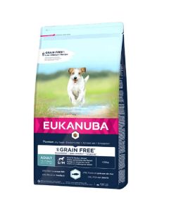Eukanuba Chien Adulte Petite et Moyenne Race Saumon 12 kg