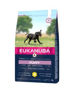 Eukanuba Growing Puppy Grande Race au poulet 12 kg