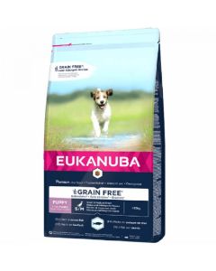 Eukanuba Puppy Junior Petite et Moyenne Race Saumon 3 kg
