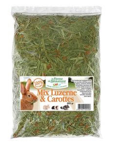 Ferme de Beaumont Mix Luzerne & carottes 600 grs