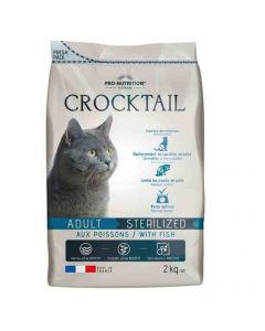 Flatazor Crocktail Chat Sterilised au poisson 2 kg- La Compagnie des Animaux