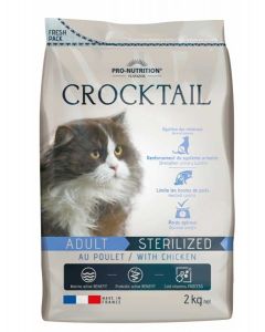 Flatazor Crocktail Sterilised chat 2 kg- La Compagnie des Animaux