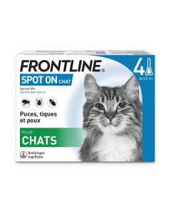 Frontline chat spot on 4 pipettes