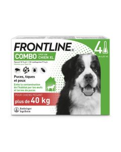 Frontline Combo Chien 40-60 kg 4 pipettes