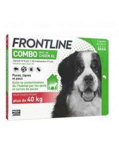 Frontline Combo Chien 40-60 kg 4 pipettes- La Compagnie des Animaux