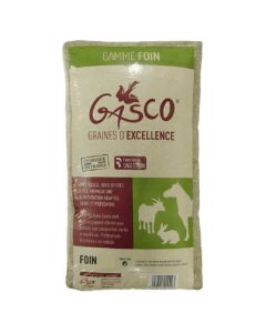 Gasco Foin Naturel alimentation Rongeurs 4 kg - La Compagnie des Animaux